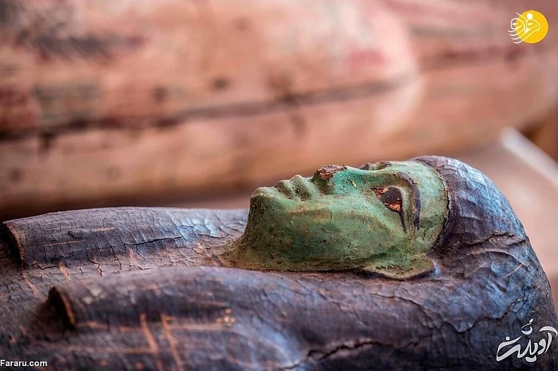 کشف دهها تابوت باستانی ۲۶۰۰ ساله در مصر + تصاویر